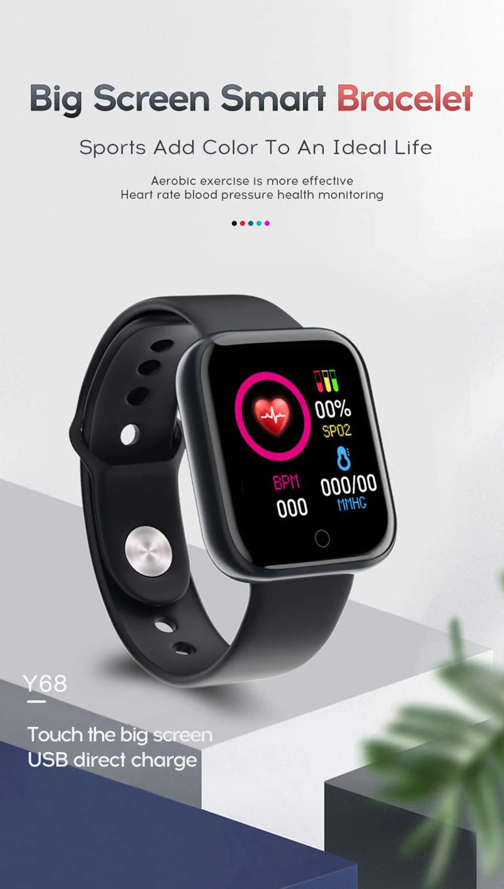 New label Smart Electronic Watch For iPhone Xiaomi Sport Fitness Pedometer Color Screen Add wallpapers Watches Men Women Kids