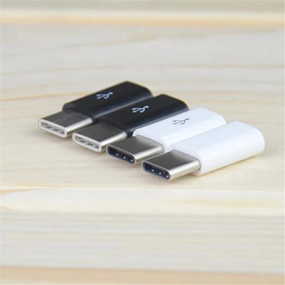 1/3/5Pcs Micro USB Female To Type C Male Adapter Converter Micro-B To USB-C Connector Charging Cable Adapter Phone Accessories