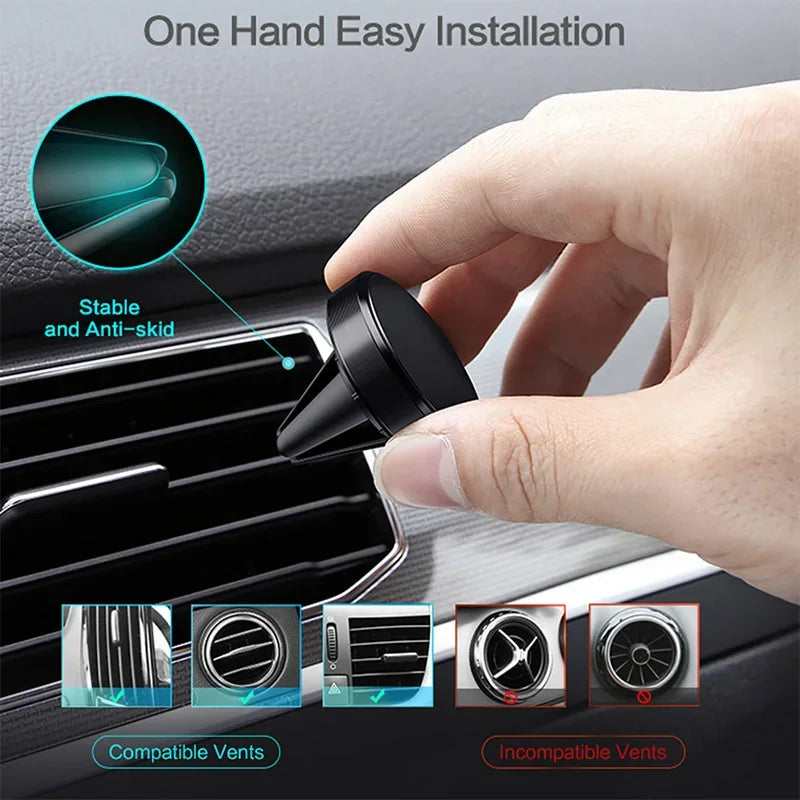 Magnetic Phone Holder for Car Stand Magnet Cellphone Bracket Car Magnetic Holder for Phone for iPhone 14 Pro Max Huawei Xiaomi13